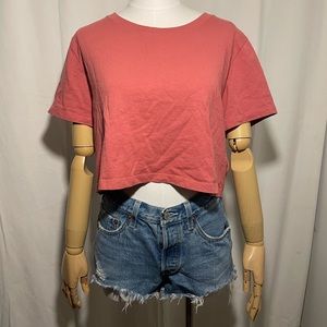 Urban outfitters cropped tee